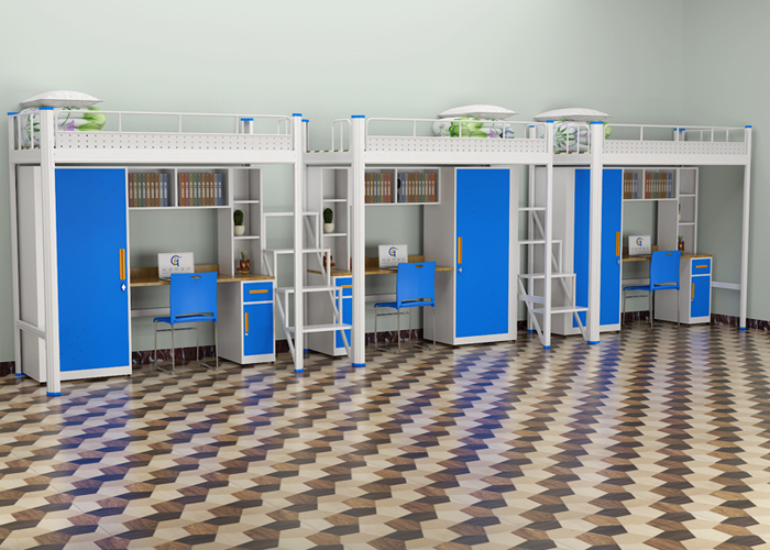 學(xué)校宿舍公寓床價(jià)格哪家便宜？組合公寓床批發(fā)哪家好？