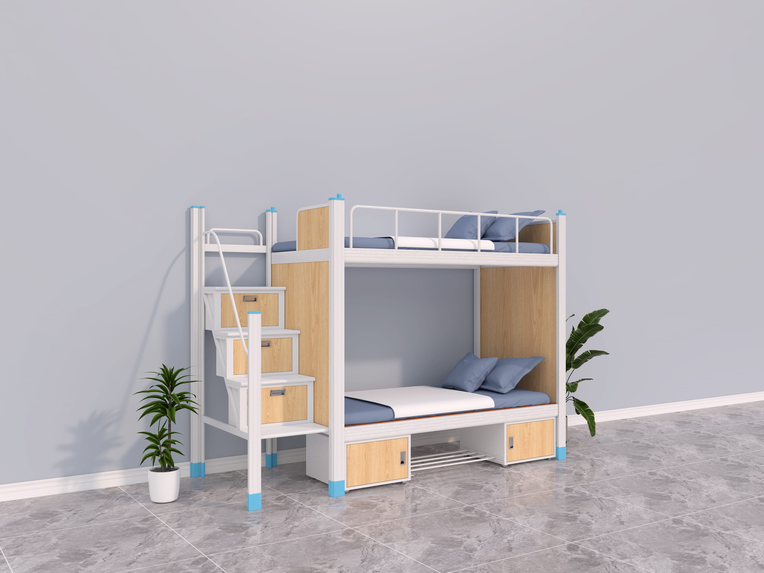 選擇高華家具的鐵架床，讓您的員工享受更優(yōu)質的住宿體驗！